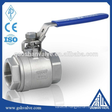 stainless steel 90 degree screwed ball valve